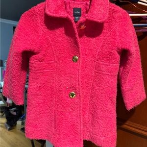 GAP Kids Pink Jacket with Gold Buttons